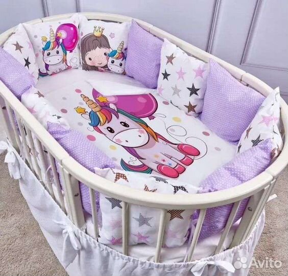 Бортики в кроватку