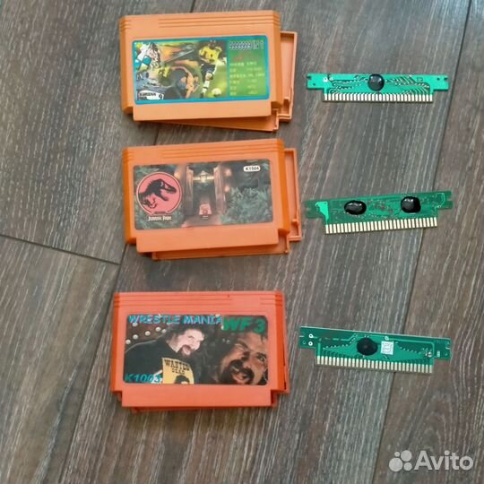 Картриджи dendy из 90х