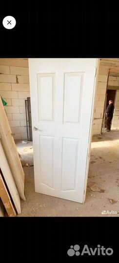 Двери межкомнатные белые