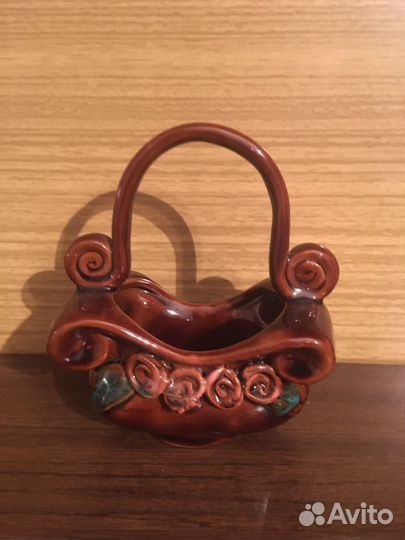 Картина акварель, вазочка