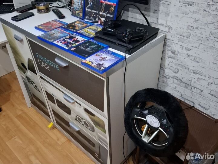 Игровая приставка ps4 pro 1tb