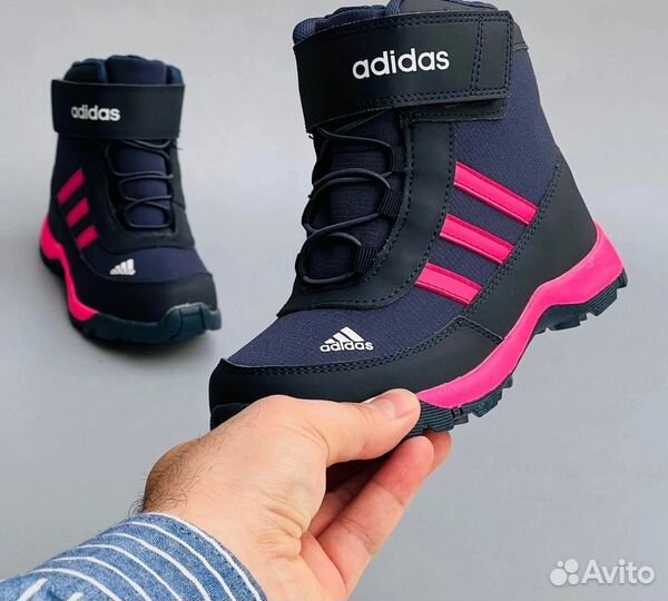 Ботинки детские adidas зимние на девочку