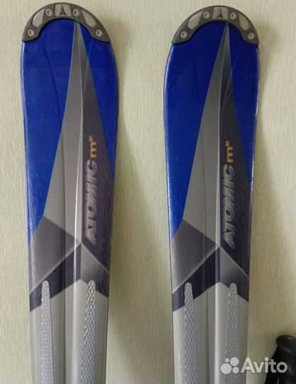 Суперлыжи Atomic m2tron 178см с креплениями и палк