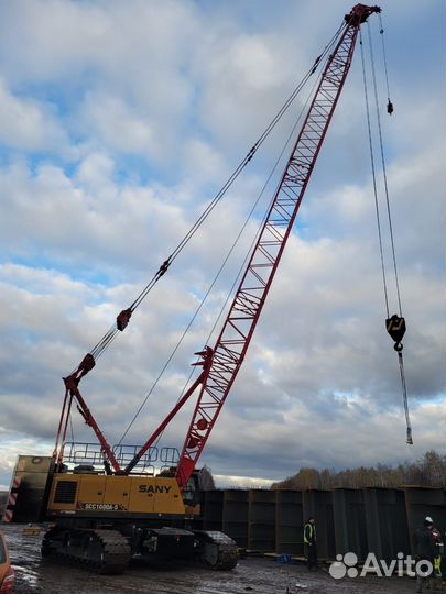 Гусеничный кран Sany SCC1000A, 2023
