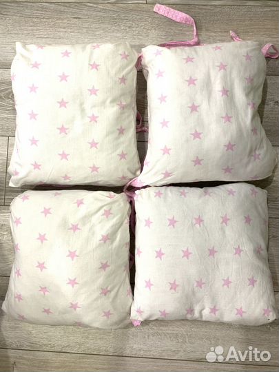 Бортики в детскую кроватку