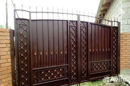 Кованые ворота