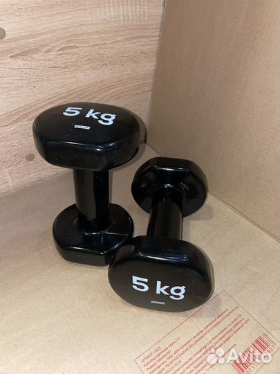 Гантели 5 кг пара