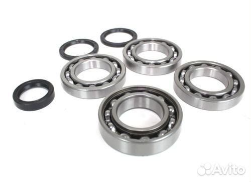 Ремкомплект переднего редуктора (4подшипника+3саль