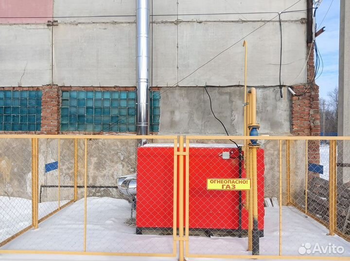 Газовый котел промышленный мощность 1155 кВт