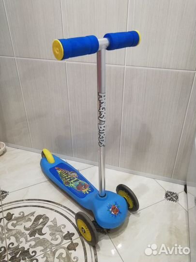 Самокат детский трехколесный бу