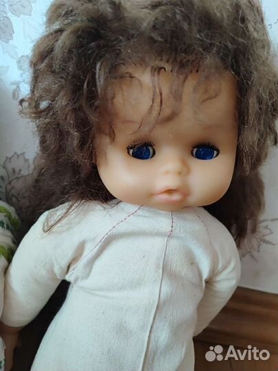 Две куклы СССР мягконабивные