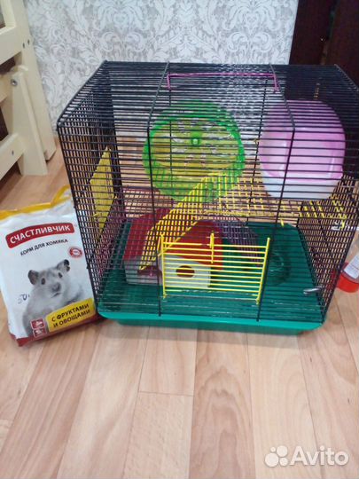 Клетка для хомяка