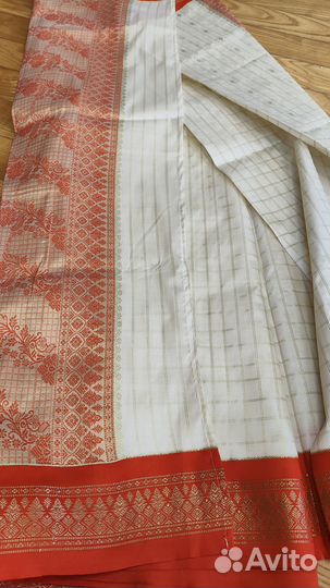 Индийское сари новое