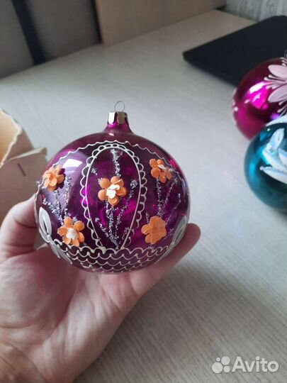 Елочные игрушки СССР одним лотом