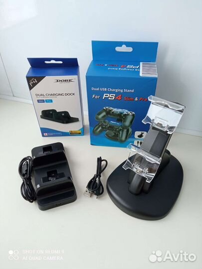Зарядная станция для Ps4 новый