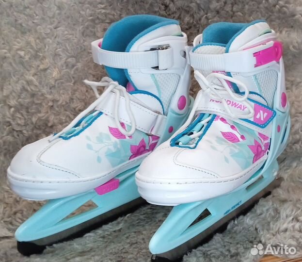 Коньки детские раздвижные 31 35