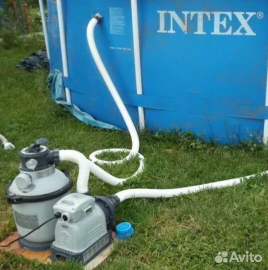 Песочный фильтр-насос для бассейна Intex