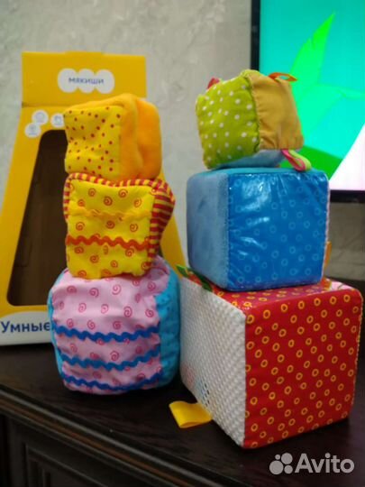 Умные кубики мякиши