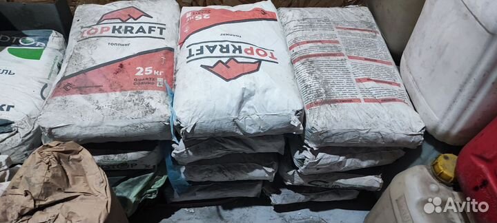 Топпинг для бетона Top Kraft quartz corund