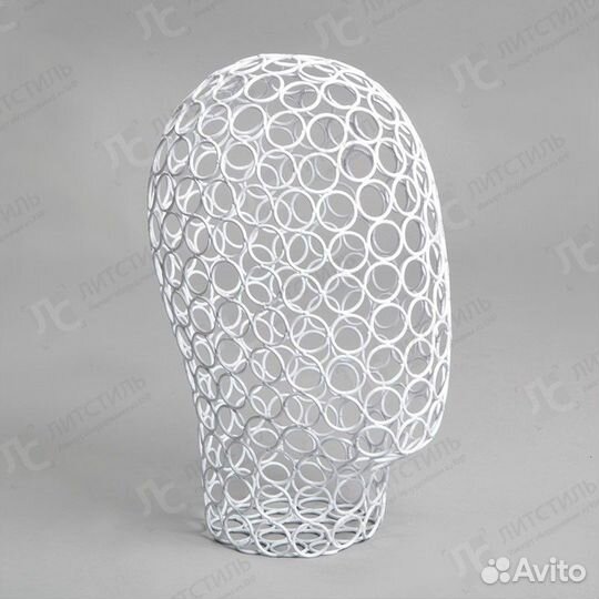 Манекен головы металлический TQW-27