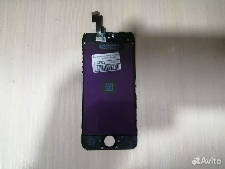 Дисплей в сборе iPhone 5C черный