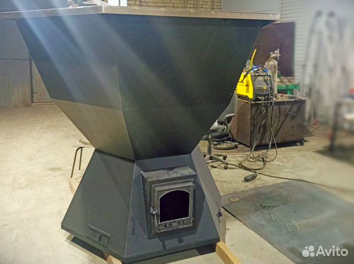 Чан на 6-8 чел, нержавейка aisi 304, 8 граней