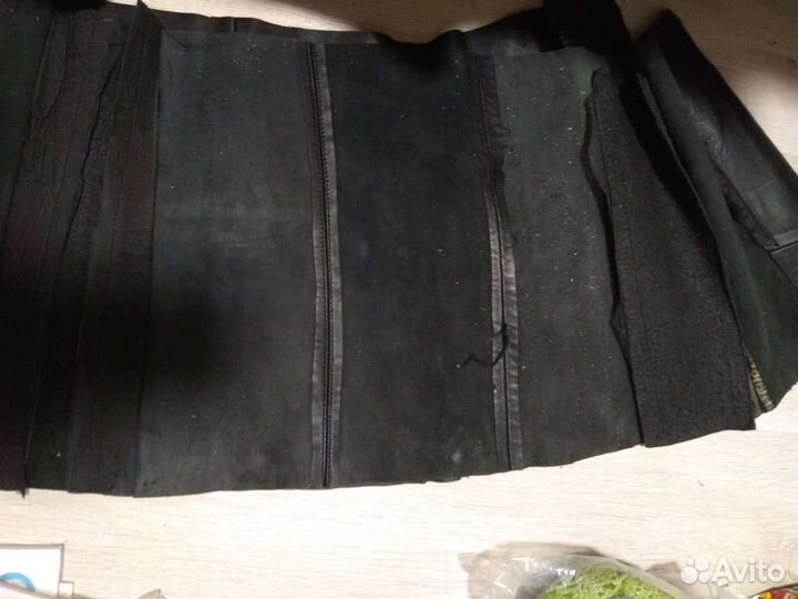 Натуральная кожа,обрезки разной толщины