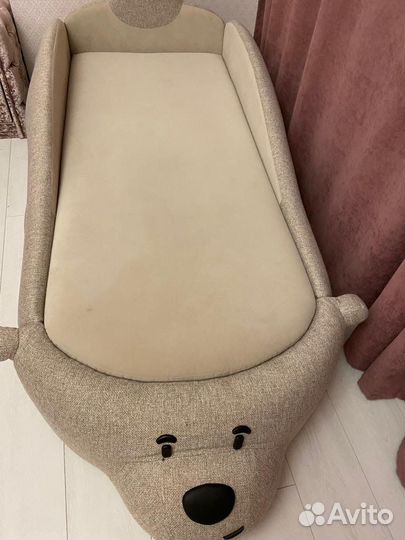 Детская кровать зверек медведь