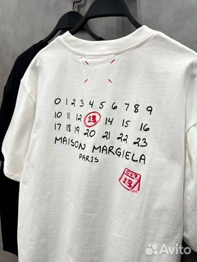 Maison margiela футболка оверсайз