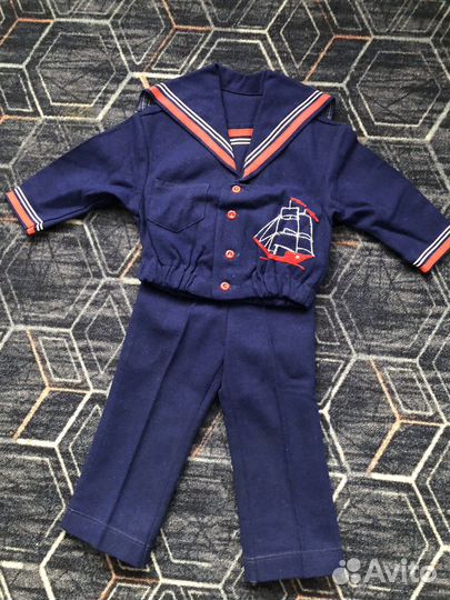 Костюм «морячок» СССР 80-86 размер