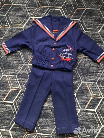 Костюм «морячок» СССР 80-86 размер