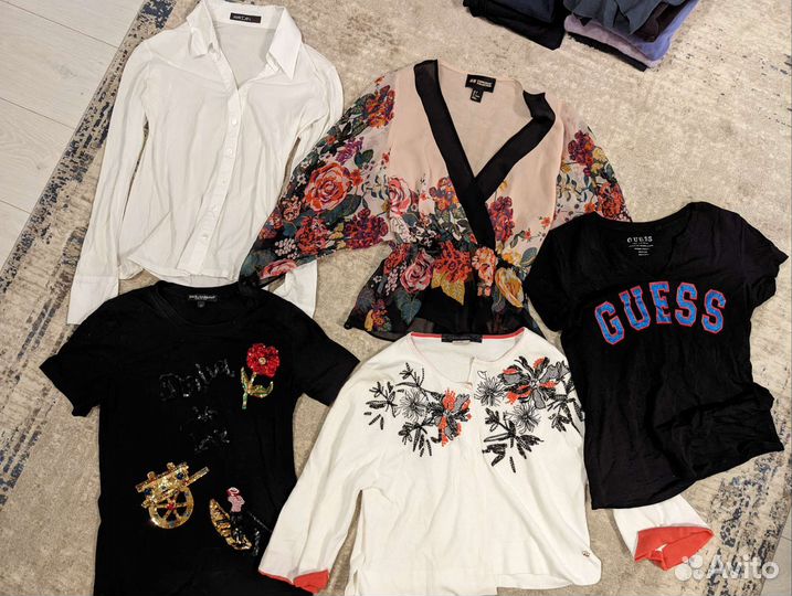 Большой пакет женской брендовой одежды