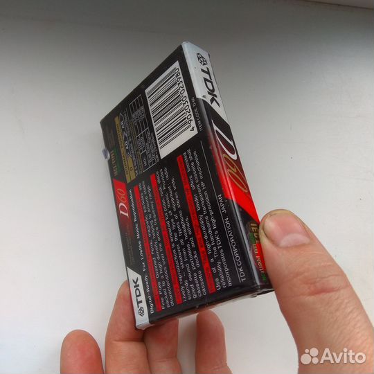 Аудиокассета TDK D 60 новая