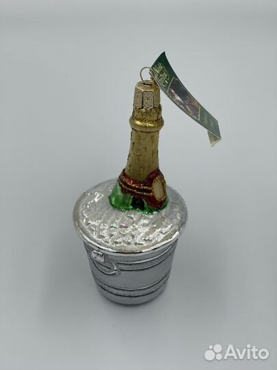 Ёлочное украшение «Бутылка шампанского»