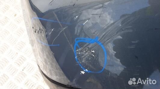 Бампер задний volkswagen touran (1T1, 1T2) (GBR07H