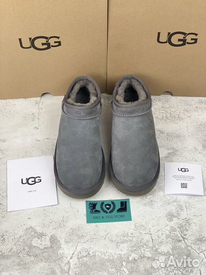 Угги/Ugg Ultra Mini Tasman Grey