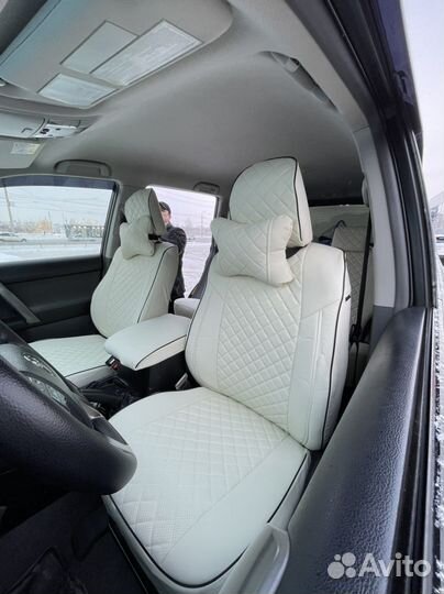 Авточехлы из экокожи Тойота Прода 150