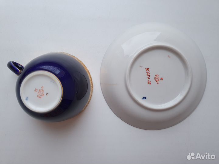 Чайные пары чайник петух Воробьевский лфз СССР