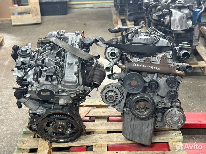 Двигатель D20DT 664951 для Асtyоn Sроrts 2,0 л