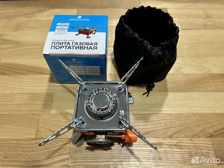 Плита газовая походная с пьезоподжигом