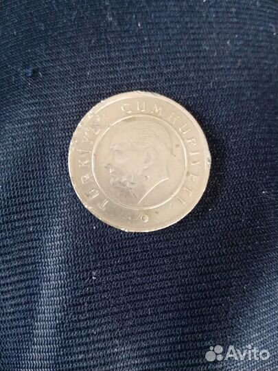 Турецкая монета 25 куруш