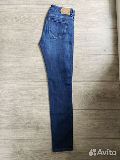 Джинсы zara 28/38 mid rise skinny