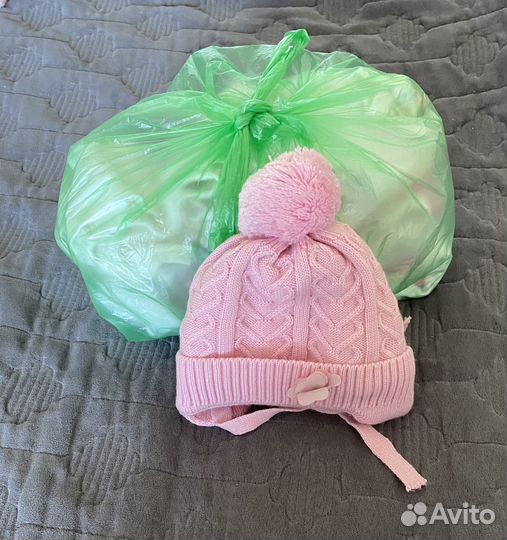 Вещи пакетом на новорожденную девочку