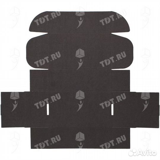 Короб кс-532 мгф, чёрный, 230*130*80 мм