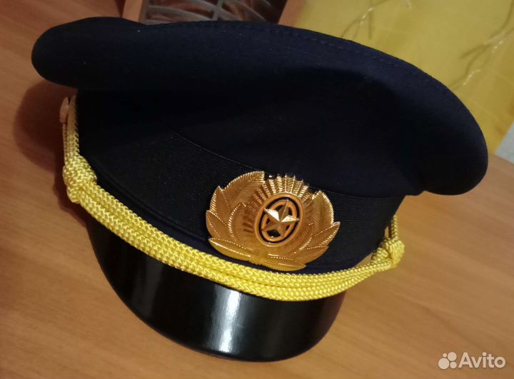 Фуражка офисная синяя