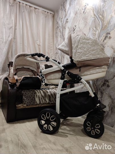 Коляска 2 в 1 adamex