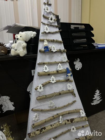 Елка из палок