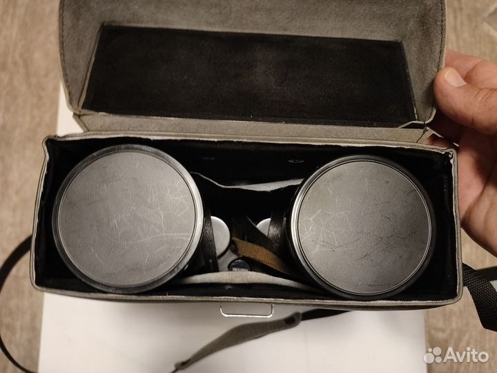 Морской бинокль СССР большой Б П Ц 20 / 60