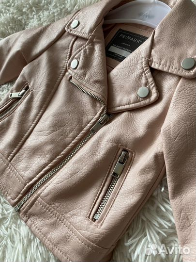 Кожанка для девочки 74