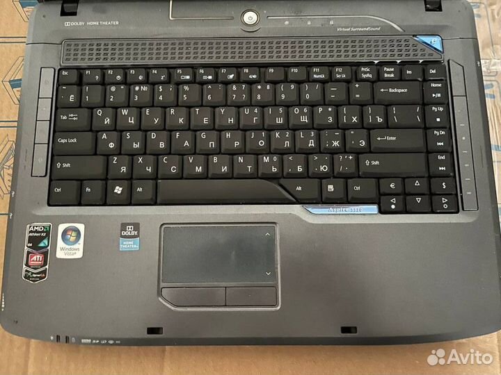 Ноутбук acer aspire 5530 не рабочий